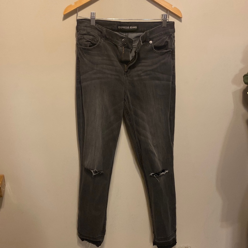 Express Ankle Legging High Rise Jeans